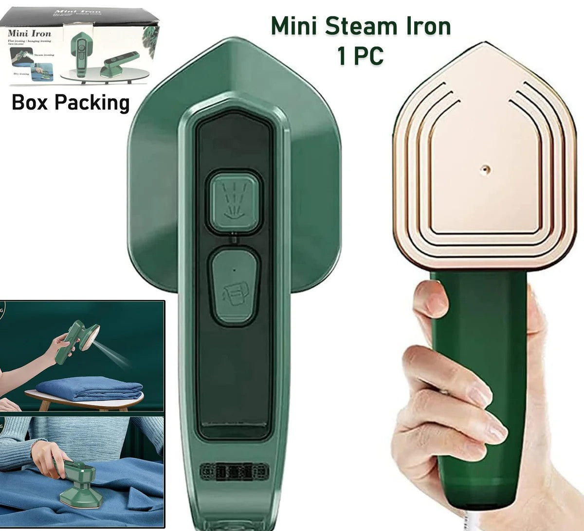 Portable Mini Steam Iron Handheld Garment Steamer For Clothes